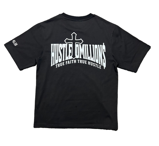 "Isaiah 41:10" Black Tee