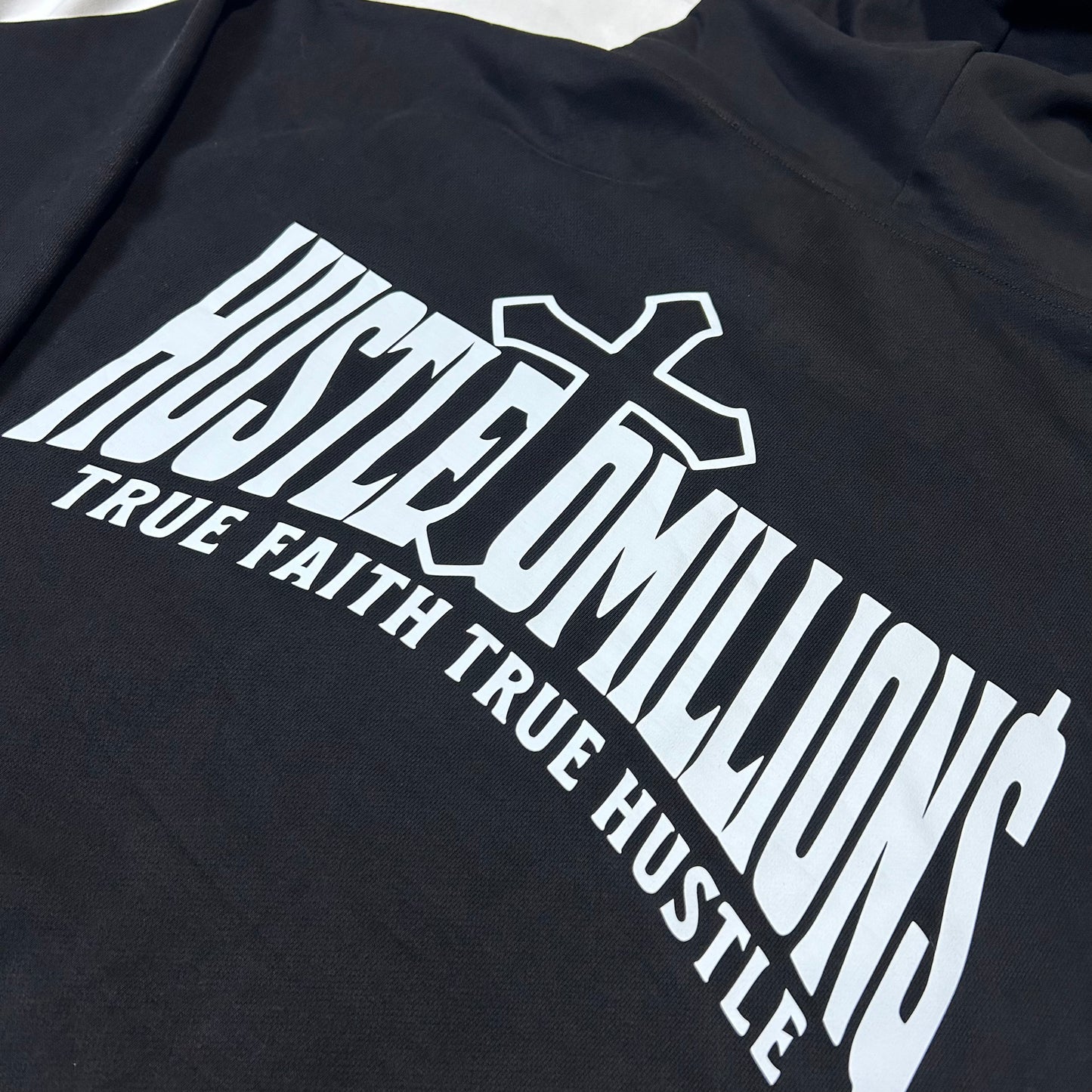 Chaqueta negra "Hustle To Millions"