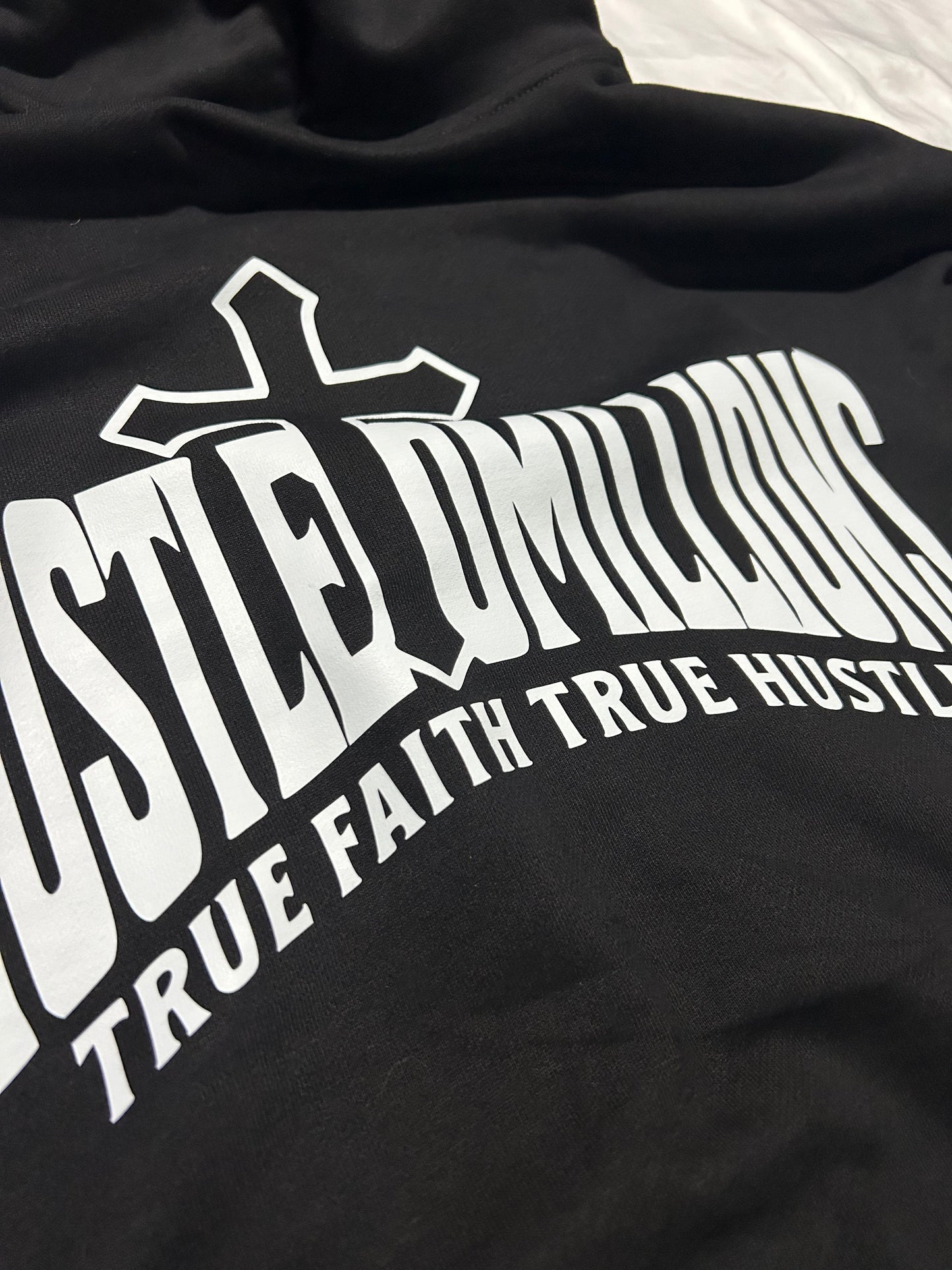 Chaqueta negra "Hustle To Millions"