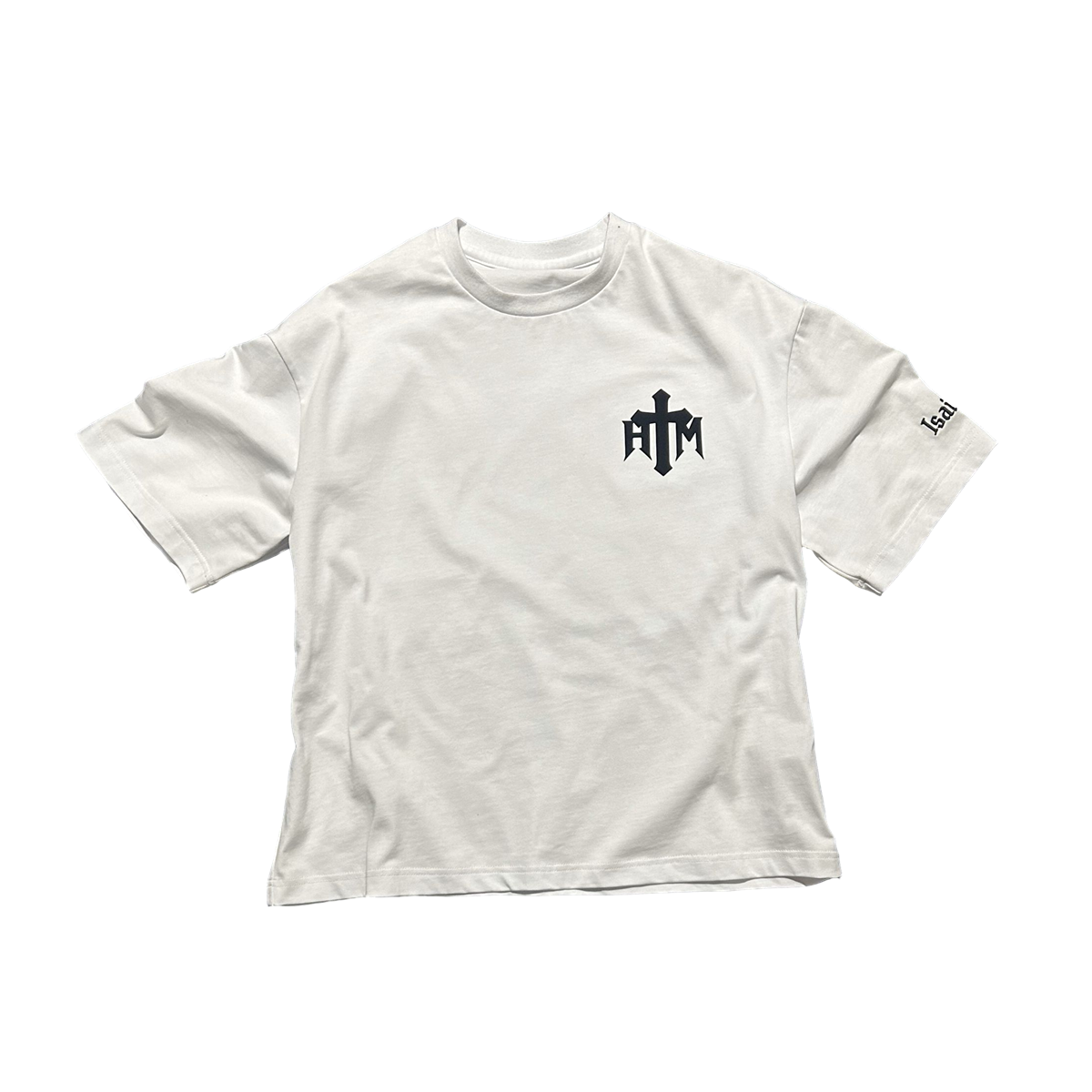 Camiseta blanca "Hustle To Millions"
